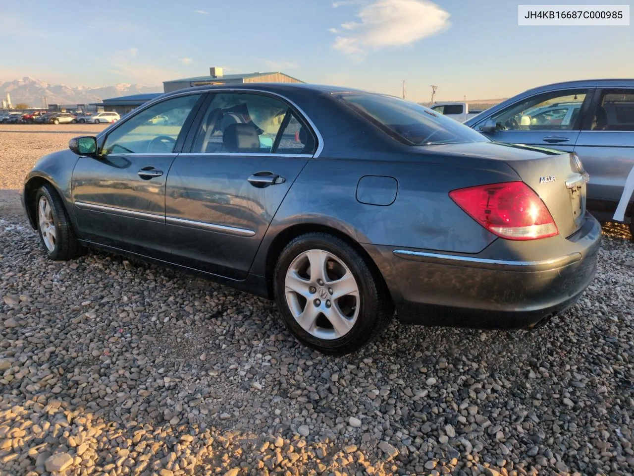 2007 Acura Rl VIN: JH4KB16687C000985 Lot: 79757634