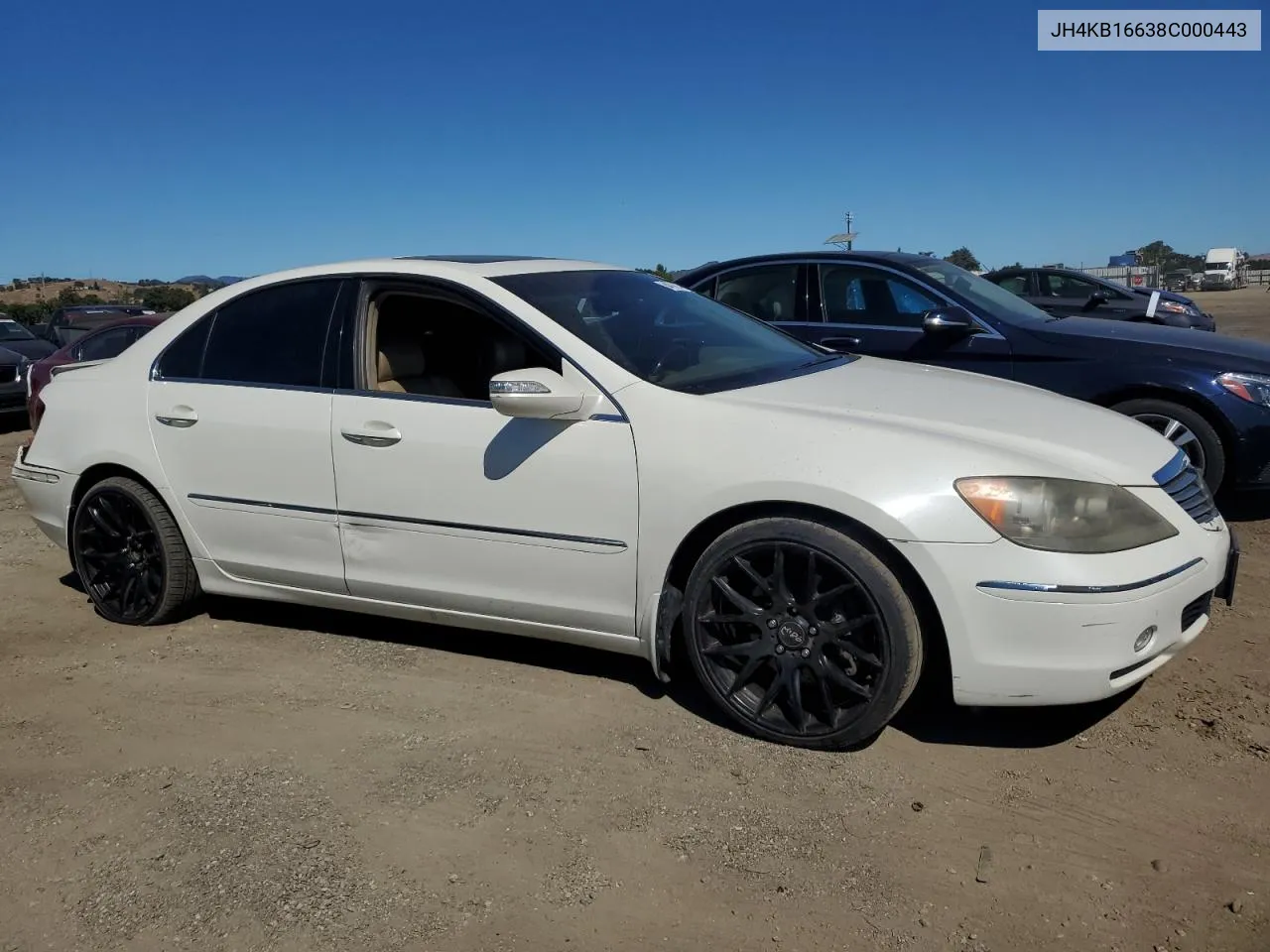 2008 Acura Rl VIN: JH4KB16638C000443 Lot: 64516744