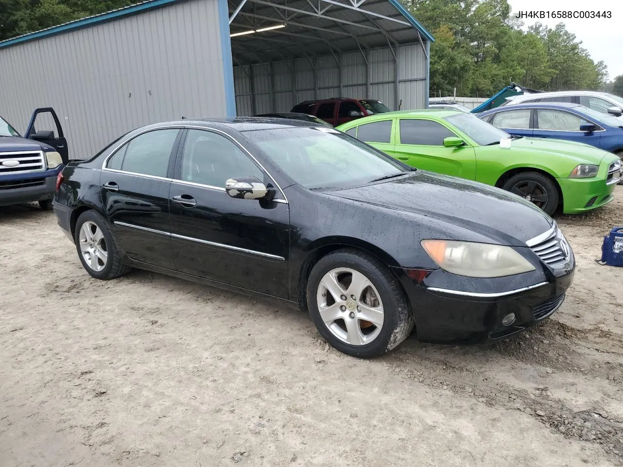 2008 Acura Rl VIN: JH4KB16588C003443 Lot: 71098674