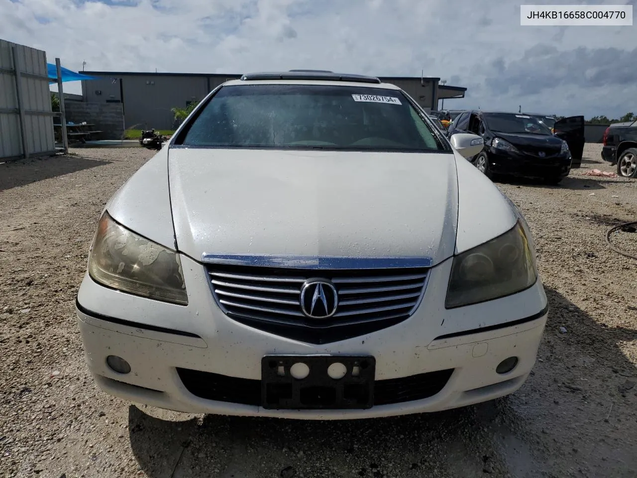 2008 Acura Rl VIN: JH4KB16658C004770 Lot: 73026754