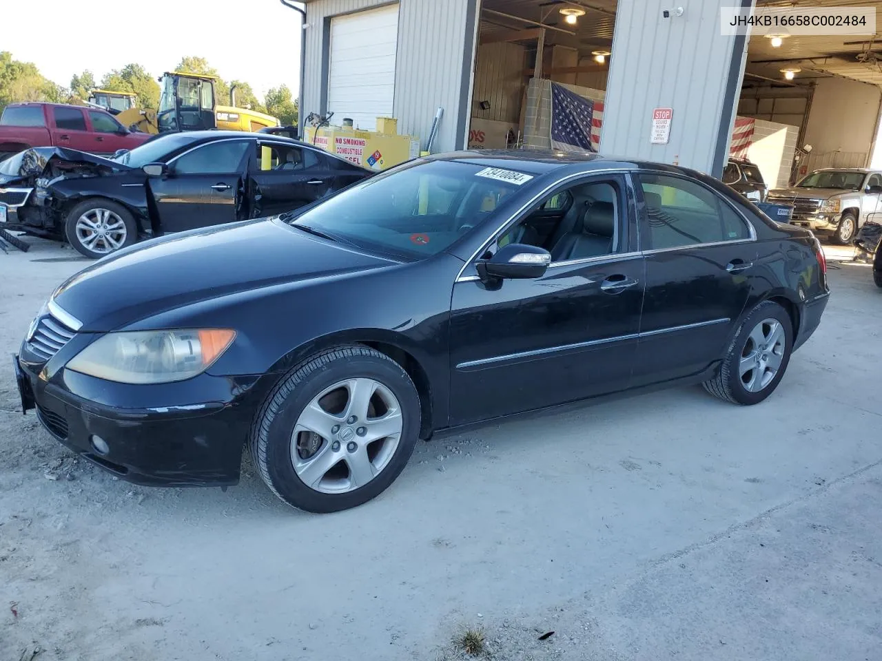 2008 Acura Rl VIN: JH4KB16658C002484 Lot: 73410084