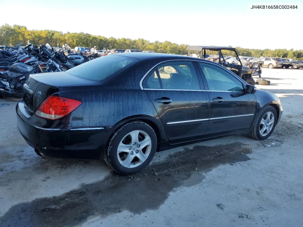 2008 Acura Rl VIN: JH4KB16658C002484 Lot: 73410084