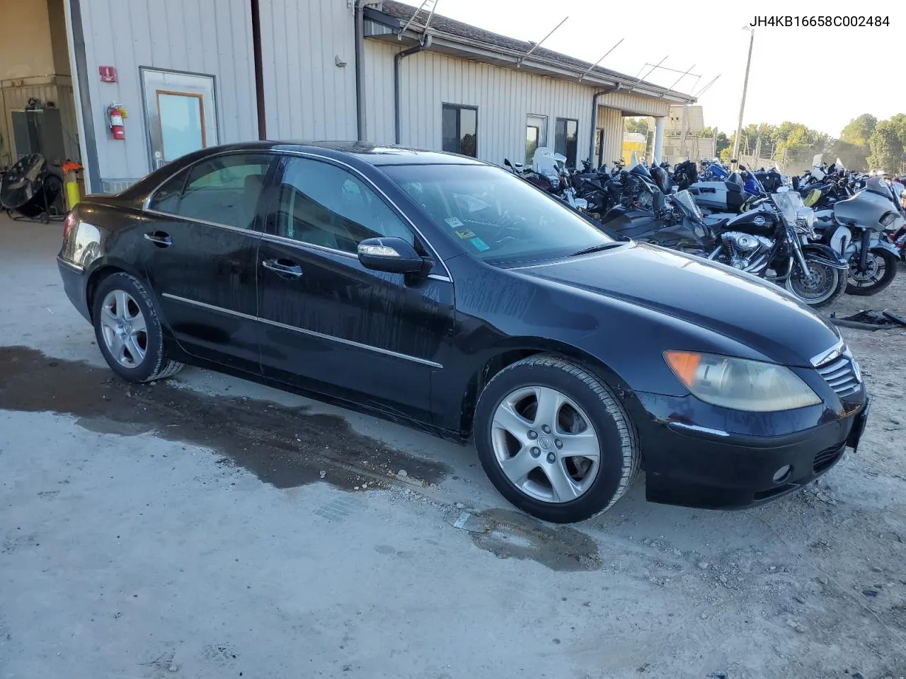 2008 Acura Rl VIN: JH4KB16658C002484 Lot: 73410084