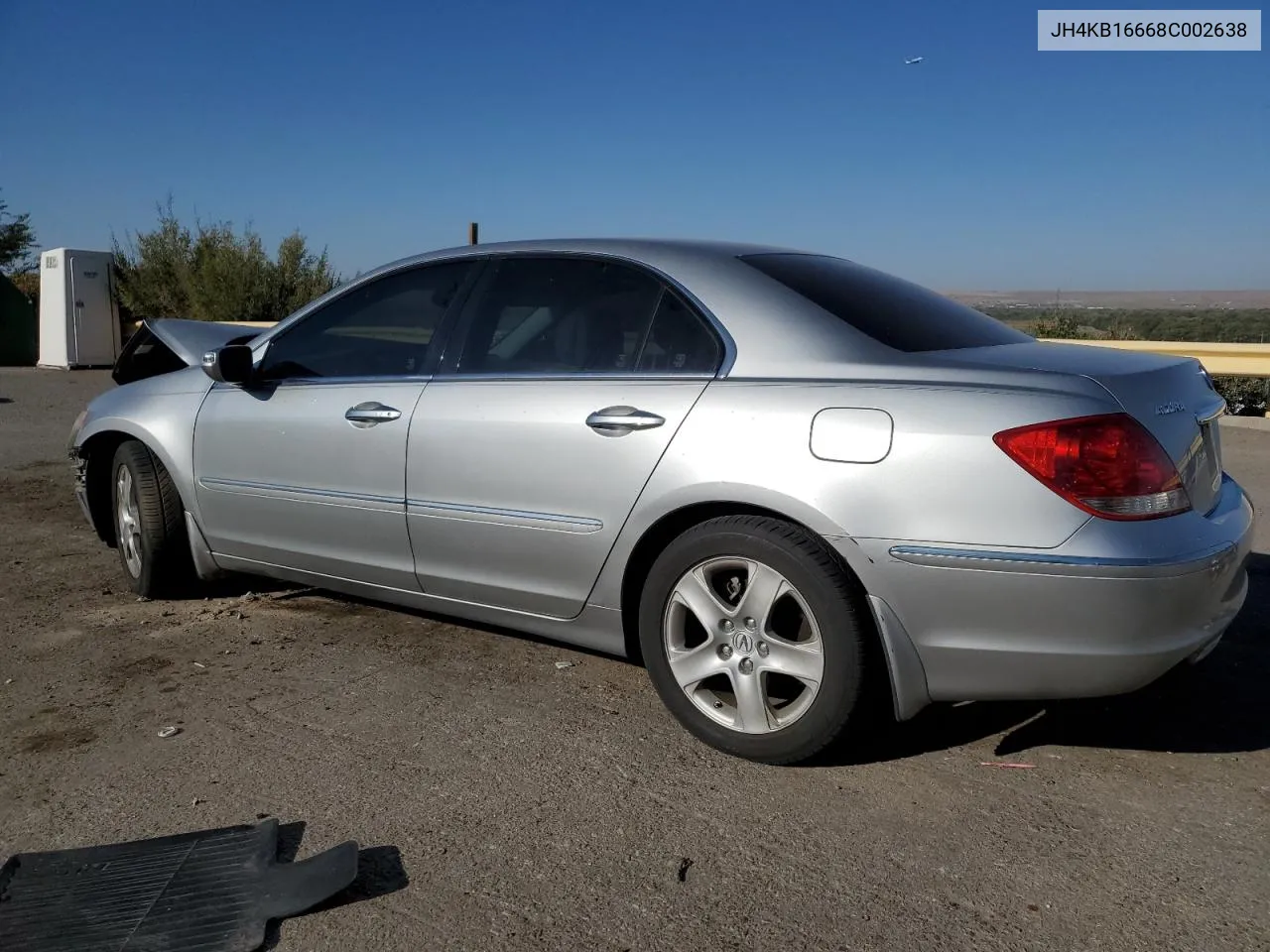 2008 Acura Rl VIN: JH4KB16668C002638 Lot: 73716184