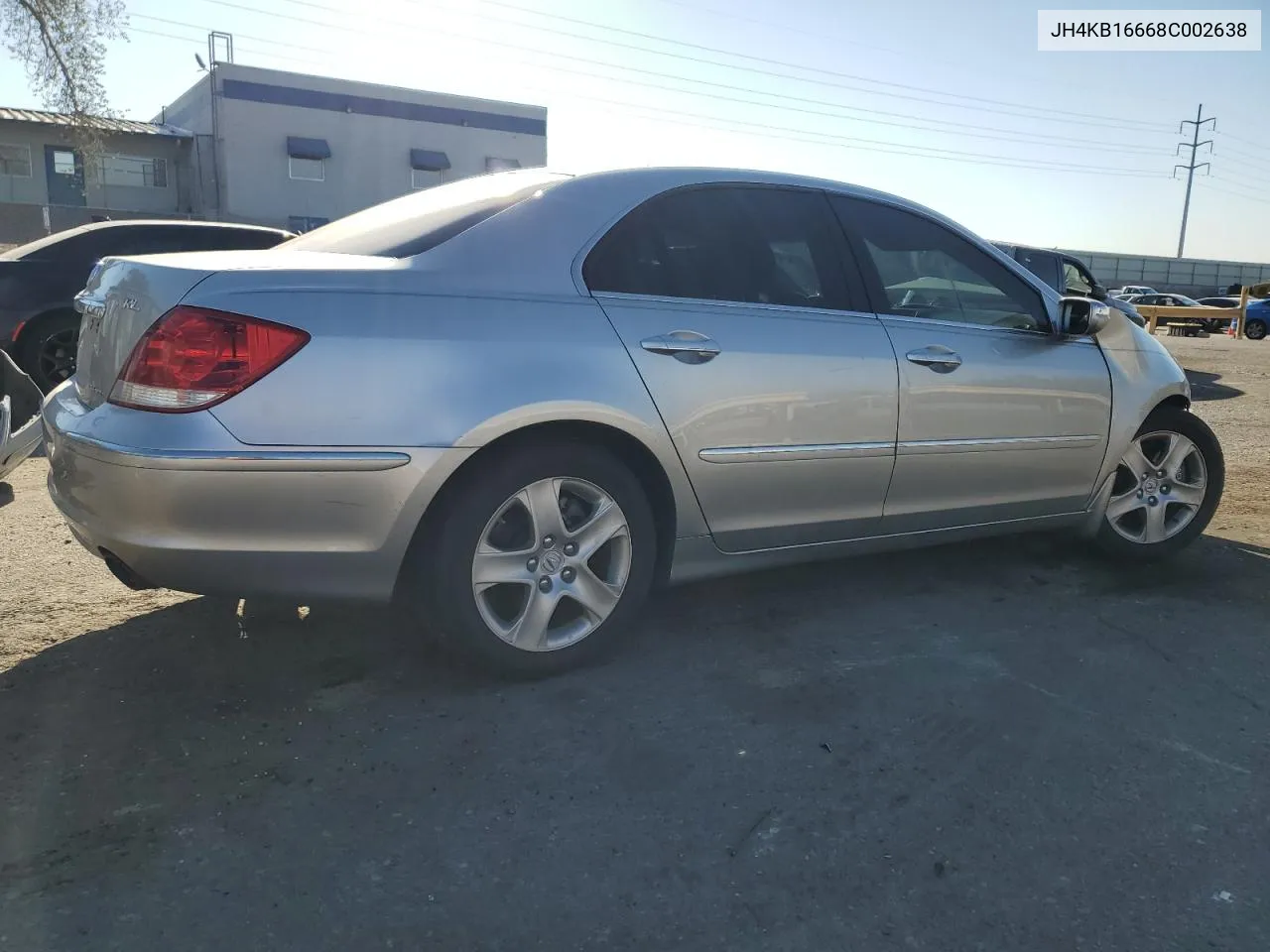 2008 Acura Rl VIN: JH4KB16668C002638 Lot: 73716184