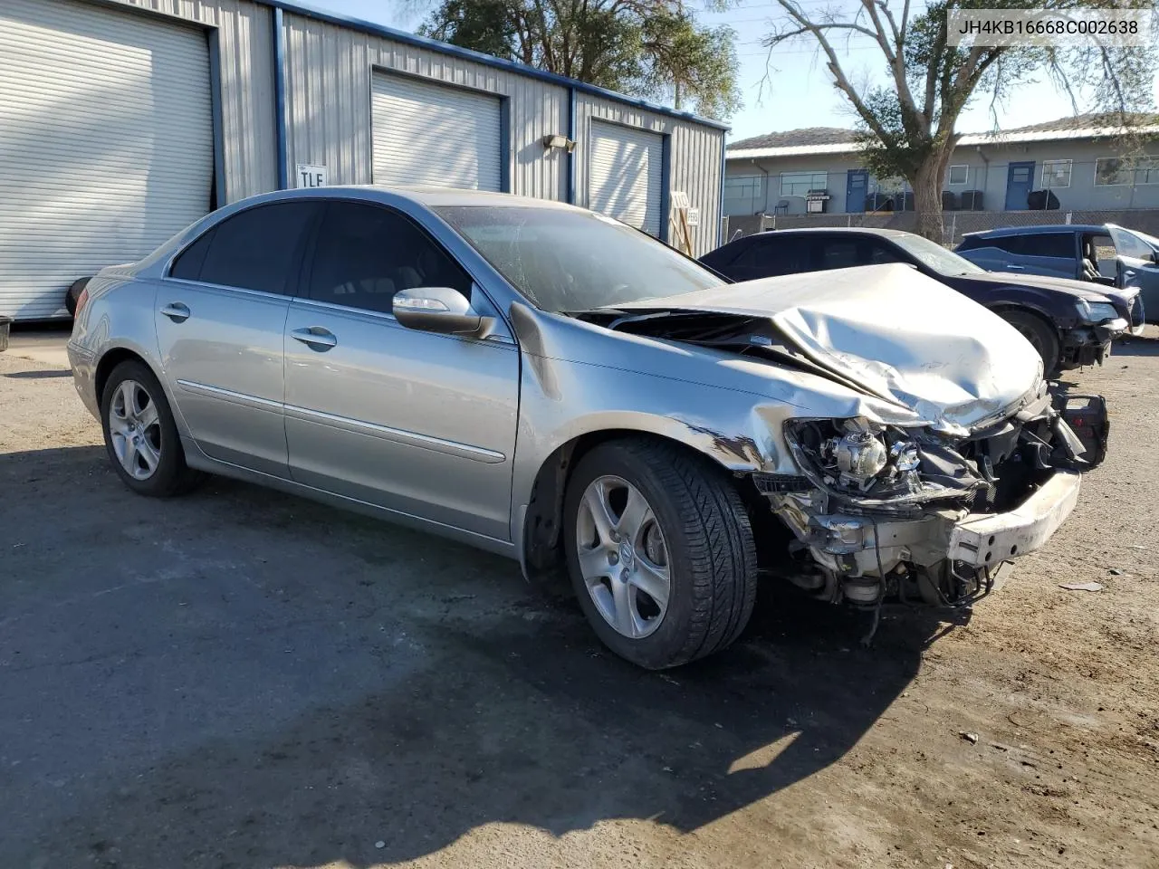 2008 Acura Rl VIN: JH4KB16668C002638 Lot: 73716184