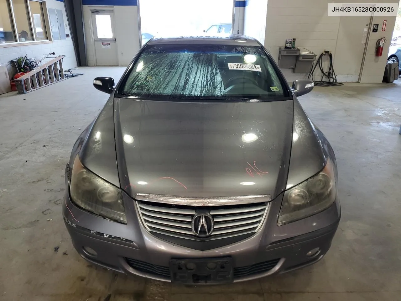 2008 Acura Rl VIN: JH4KB16528C000926 Lot: 73969064