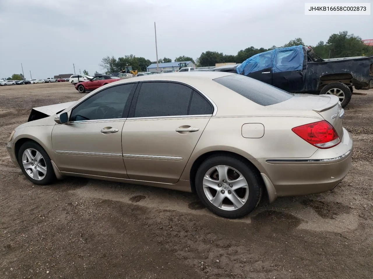 2008 Acura Rl VIN: JH4KB16658C002873 Lot: 74638304