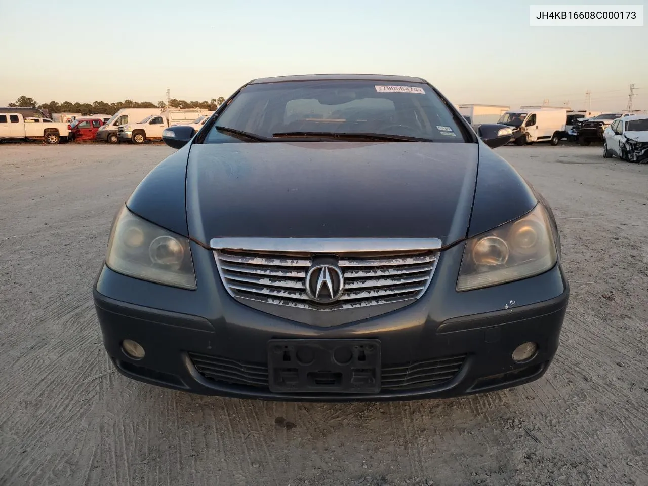 2008 Acura Rl VIN: JH4KB16608C000173 Lot: 79056474