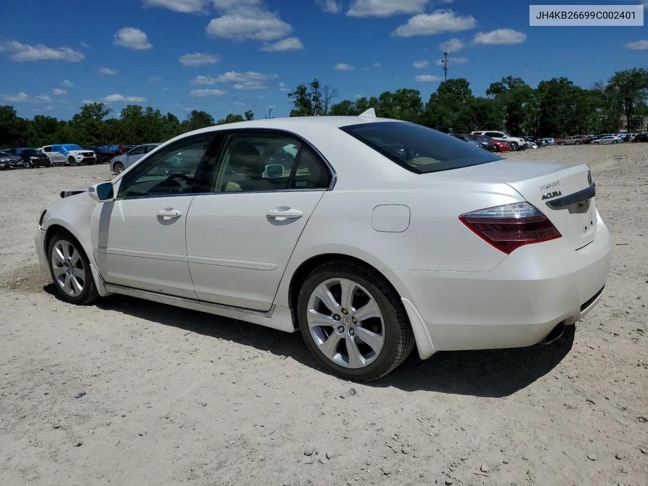 2009 Acura Rl VIN: JH4KB26699C002401 Lot: 58220024