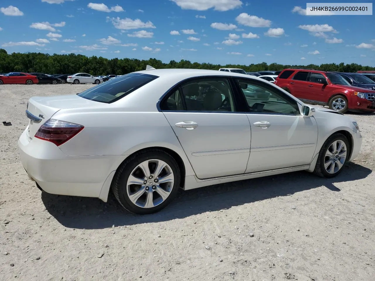 2009 Acura Rl VIN: JH4KB26699C002401 Lot: 58220024