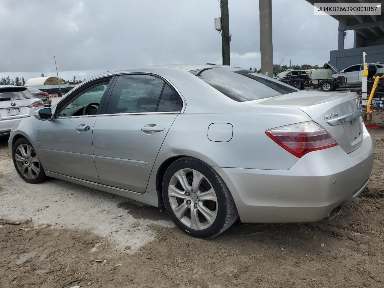 2009 Acura Rl VIN: JH4KB26639C001857 Lot: 61549484