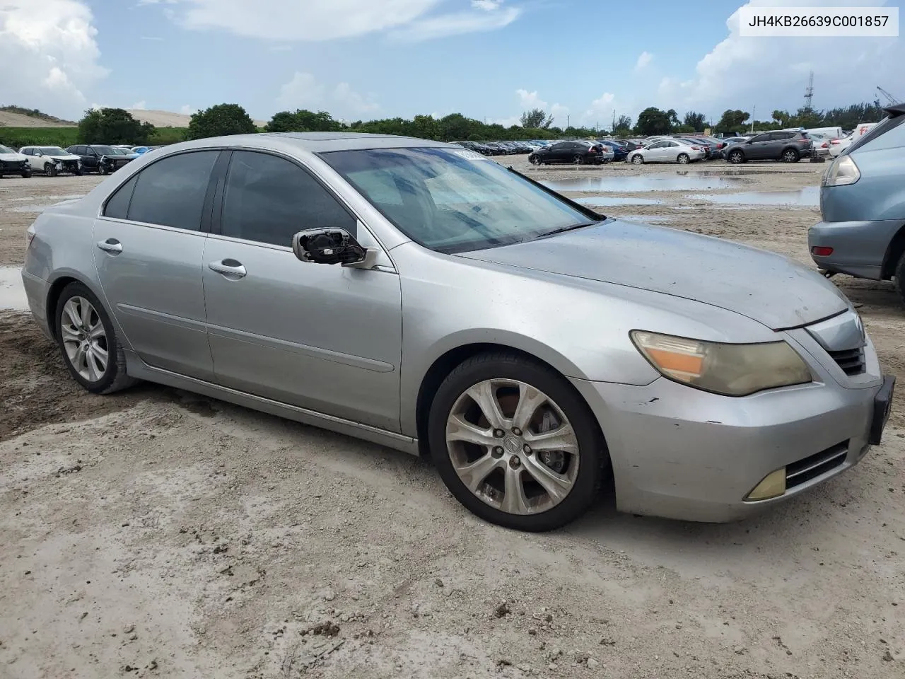 2009 Acura Rl VIN: JH4KB26639C001857 Lot: 61549484