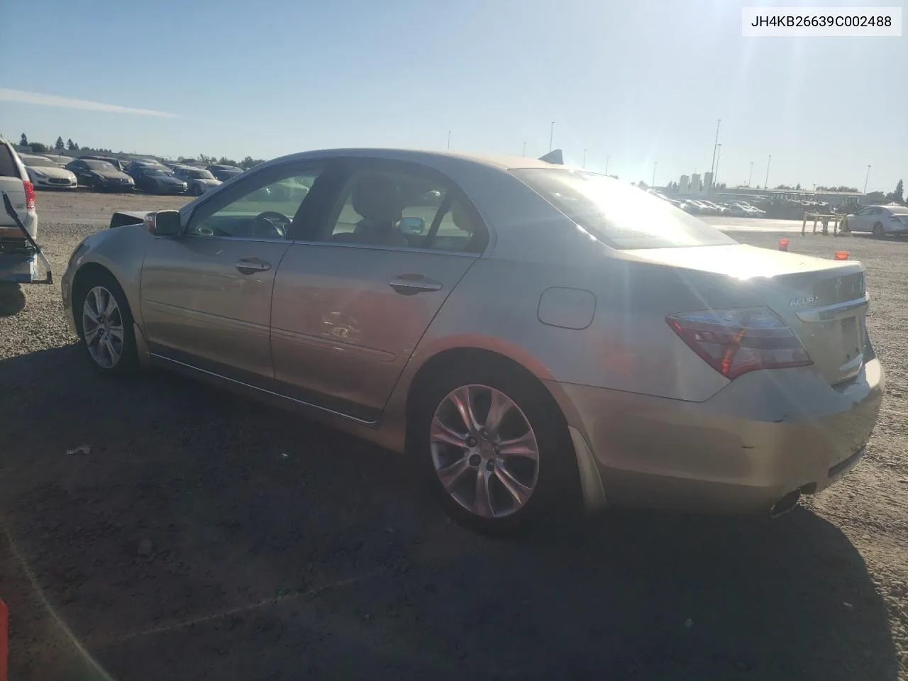 2009 Acura Rl VIN: JH4KB26639C002488 Lot: 70837324