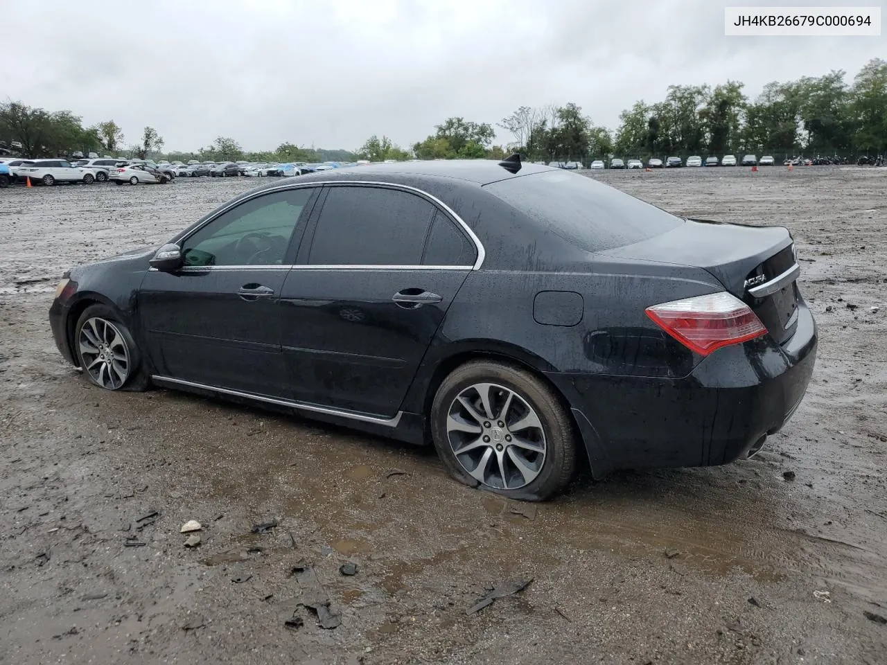 2009 Acura Rl VIN: JH4KB26679C000694 Lot: 72820524