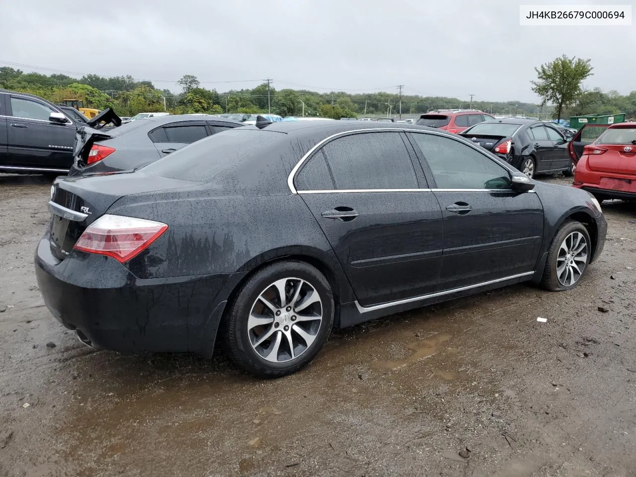 2009 Acura Rl VIN: JH4KB26679C000694 Lot: 72820524