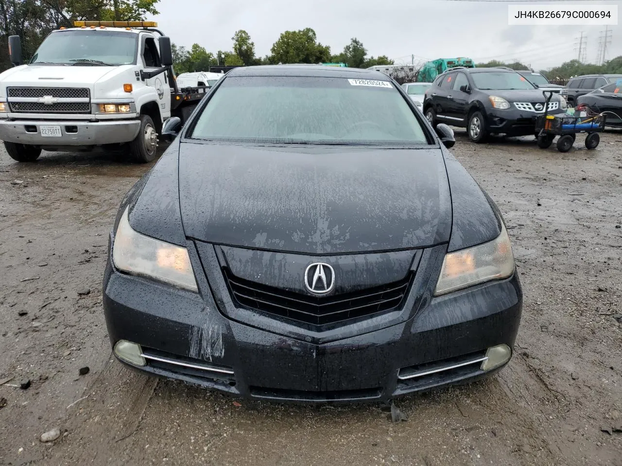 2009 Acura Rl VIN: JH4KB26679C000694 Lot: 72820524