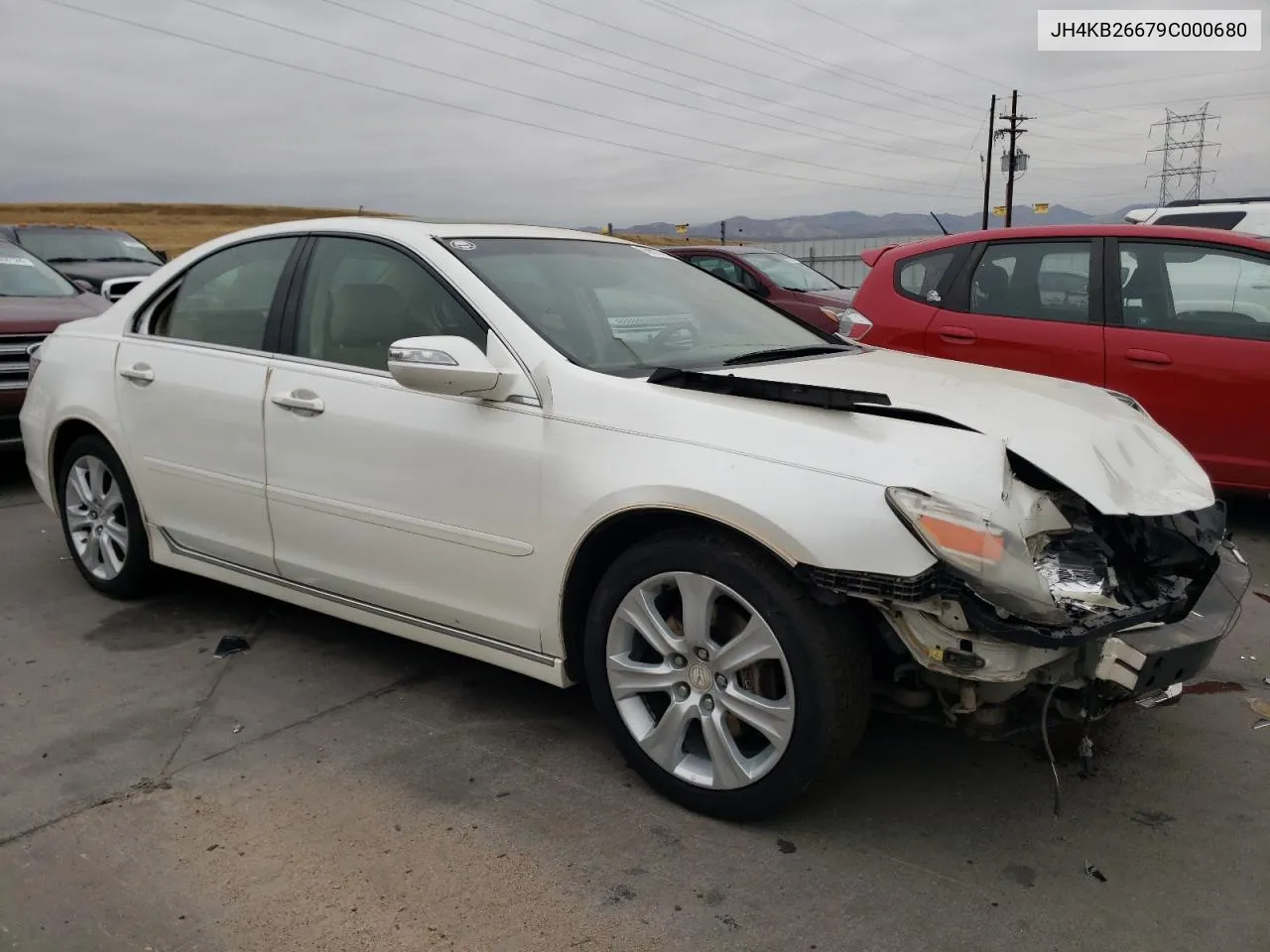 2009 Acura Rl VIN: JH4KB26679C000680 Lot: 76613774