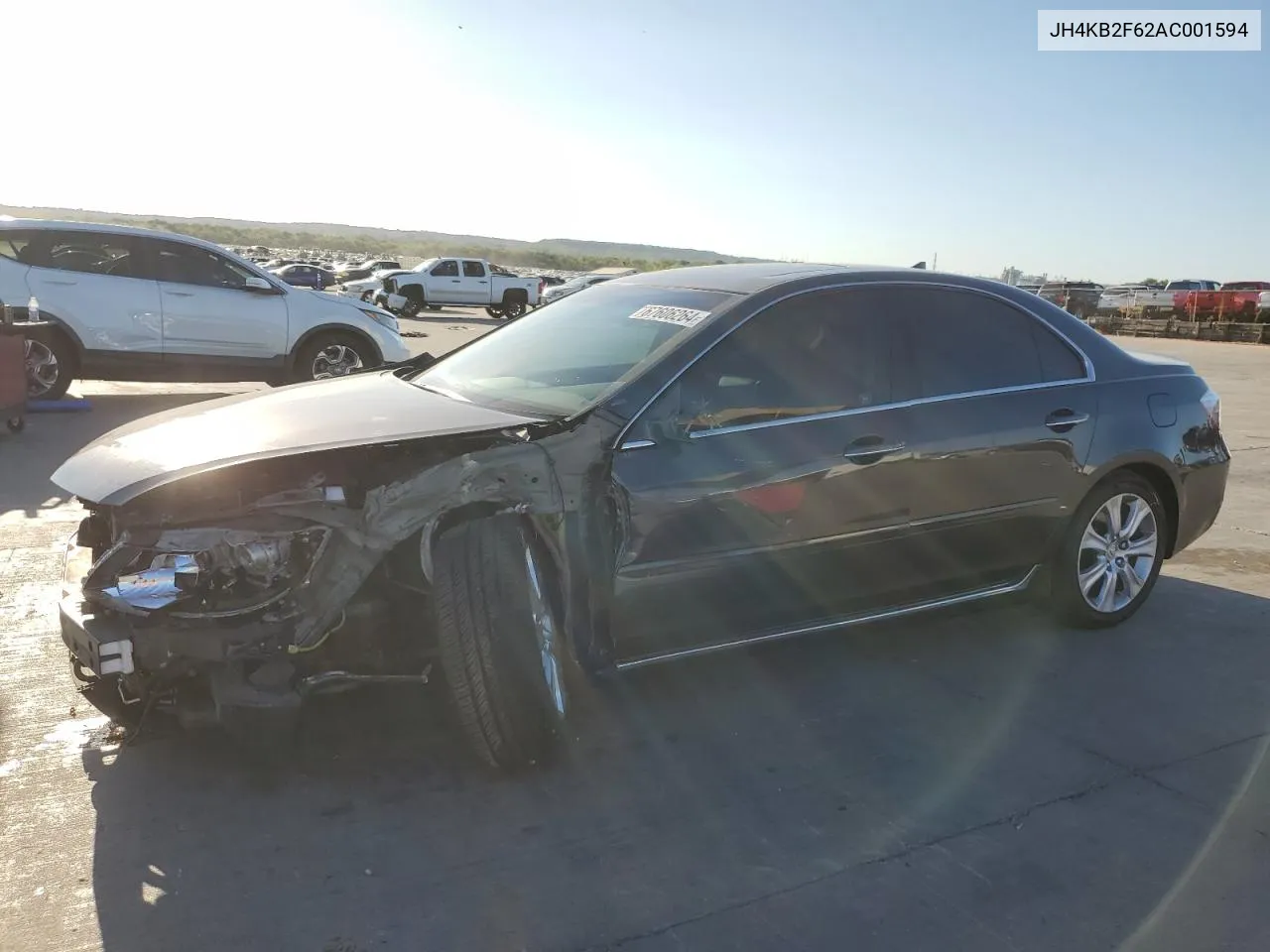 2010 Acura Rl VIN: JH4KB2F62AC001594 Lot: 67606264