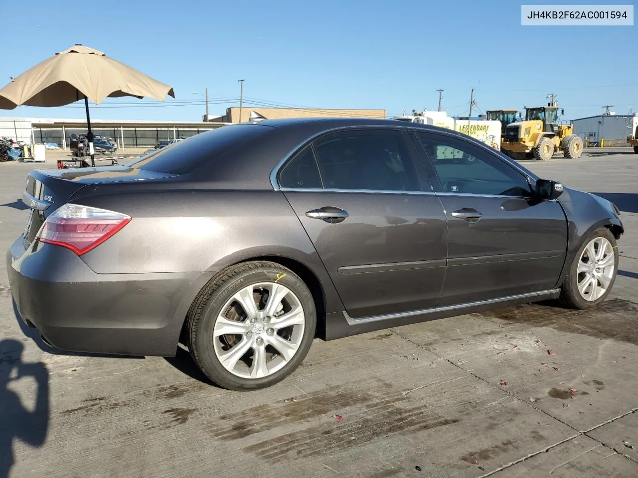 2010 Acura Rl VIN: JH4KB2F62AC001594 Lot: 67606264