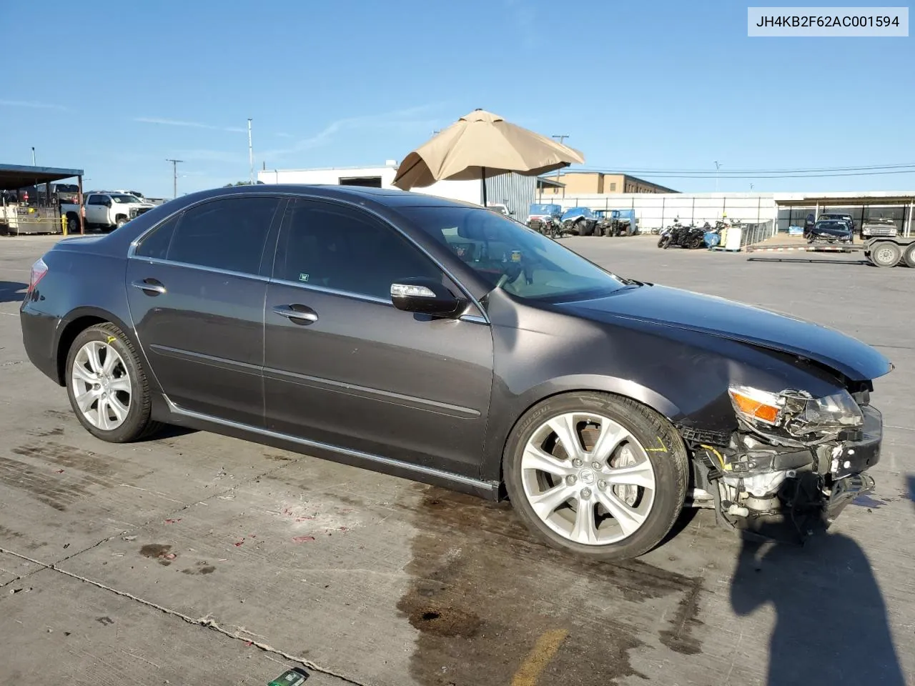 2010 Acura Rl VIN: JH4KB2F62AC001594 Lot: 67606264