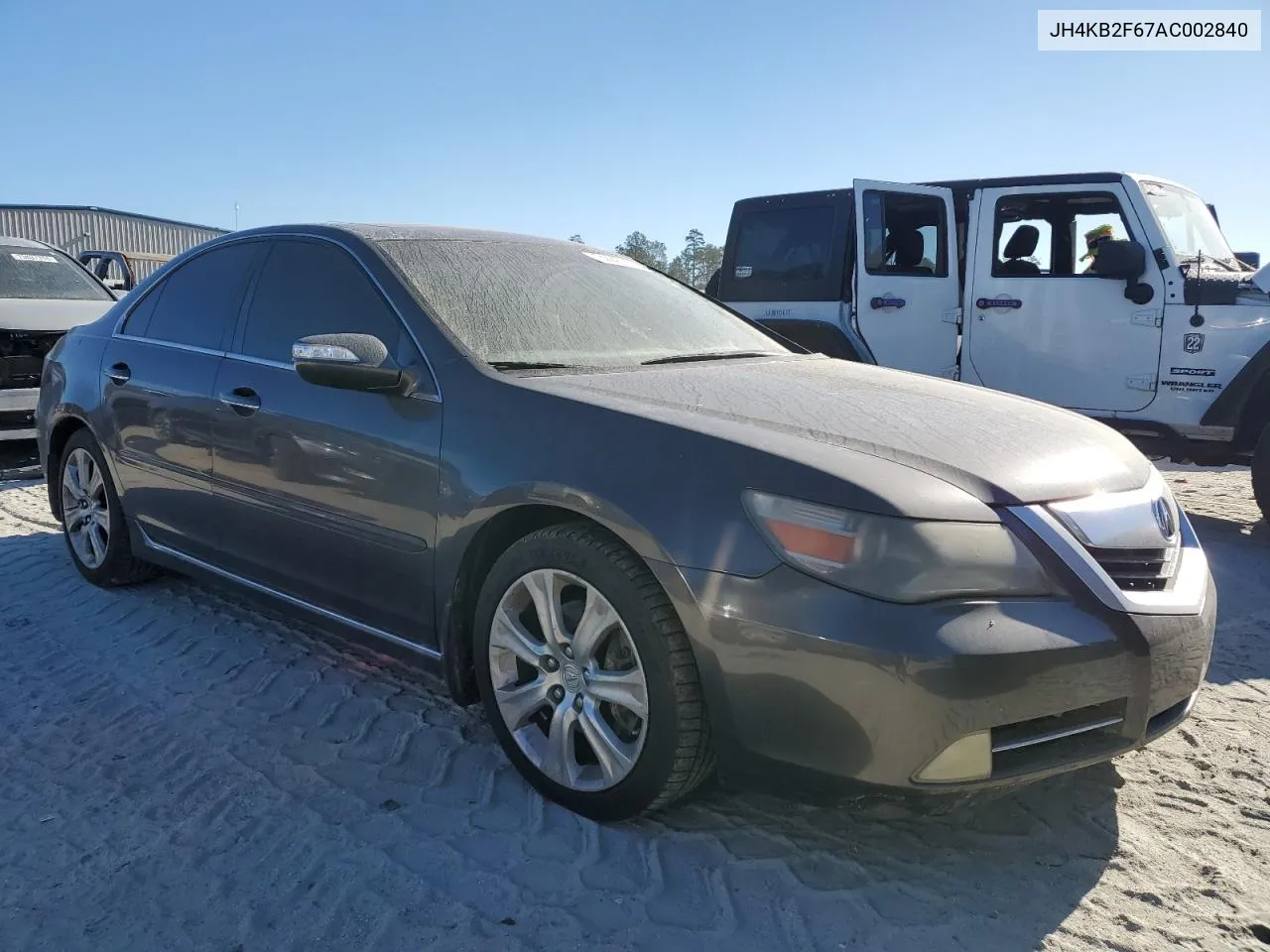 2010 Acura Rl VIN: JH4KB2F67AC002840 Lot: 74440764