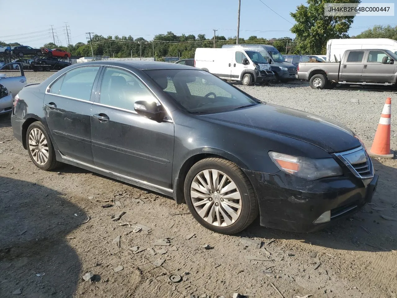 2011 Acura Rl VIN: JH4KB2F64BC000447 Lot: 70409544