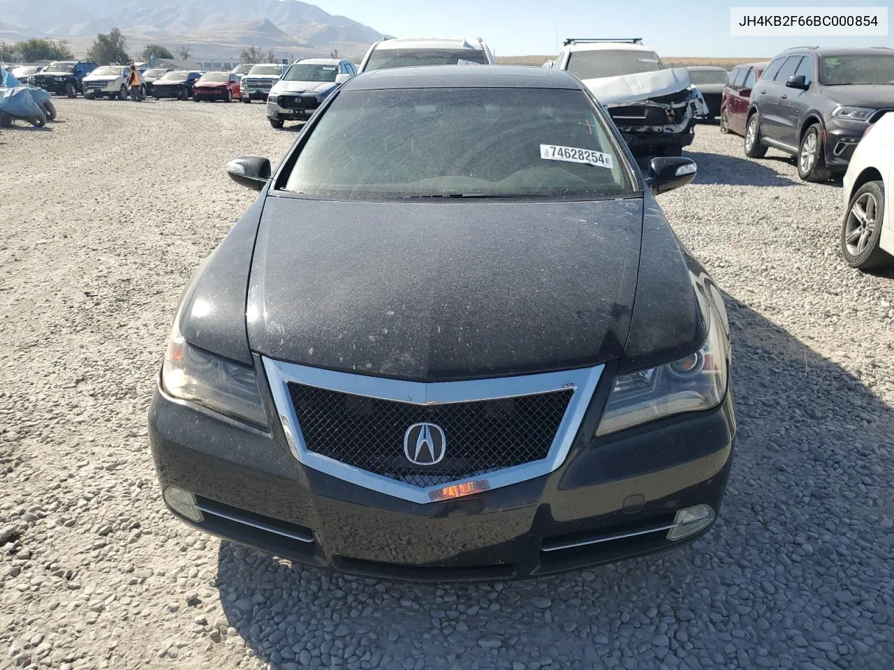 2011 Acura Rl VIN: JH4KB2F66BC000854 Lot: 74628254