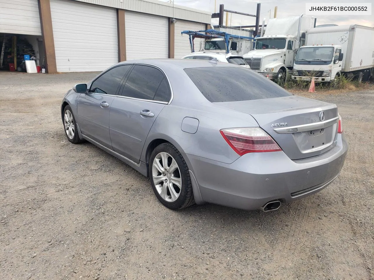 2011 Acura Rl VIN: JH4KB2F61BC000552 Lot: 76321544