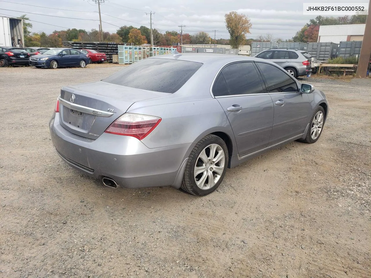 2011 Acura Rl VIN: JH4KB2F61BC000552 Lot: 76321544