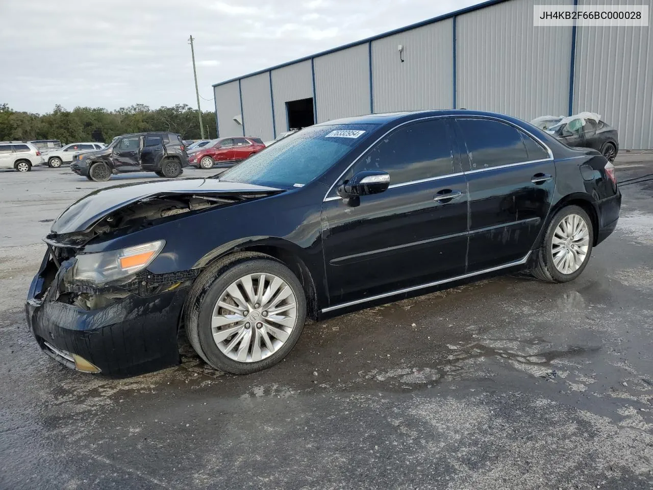 2011 Acura Rl VIN: JH4KB2F66BC000028 Lot: 76332954