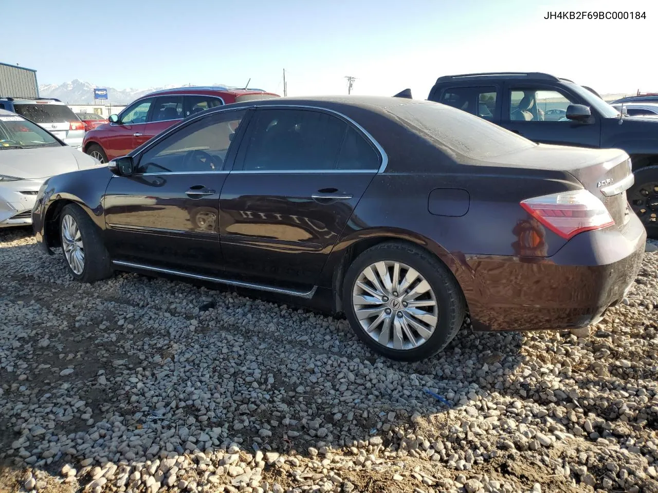 2011 Acura Rl VIN: JH4KB2F69BC000184 Lot: 79948294