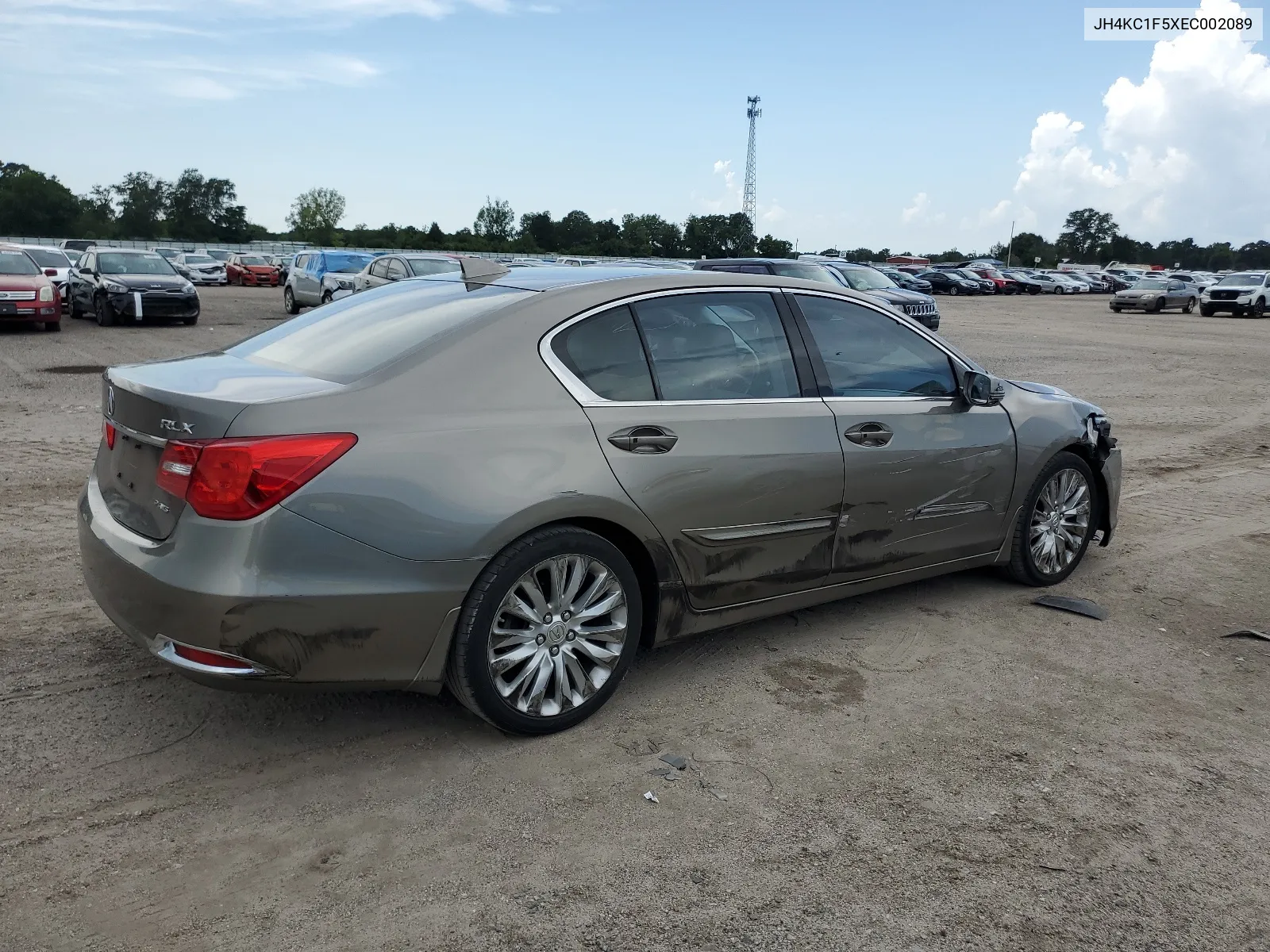 2014 Acura Rlx Tech VIN: JH4KC1F5XEC002089 Lot: 63842564