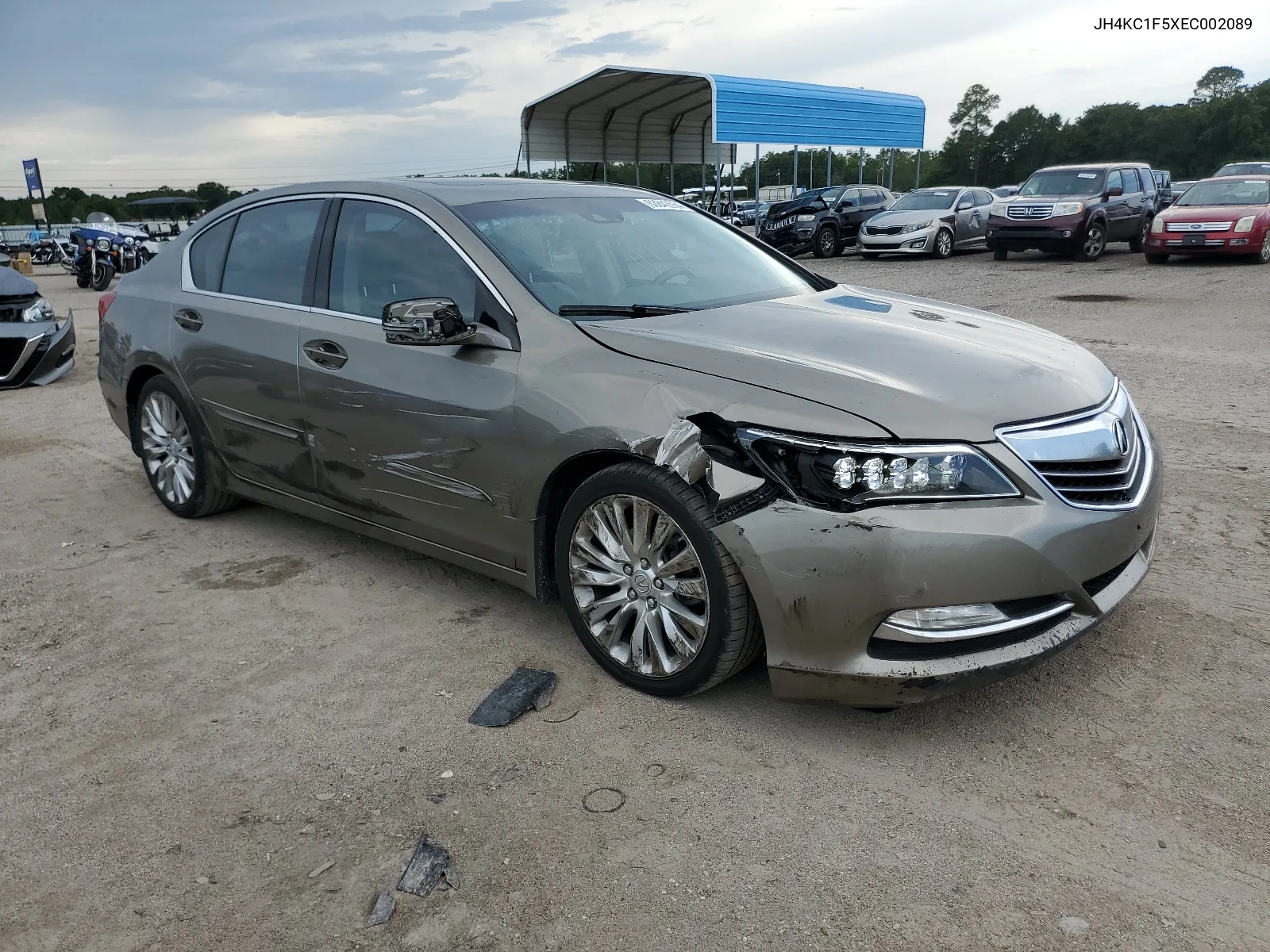 JH4KC1F5XEC002089 2014 Acura Rlx Tech