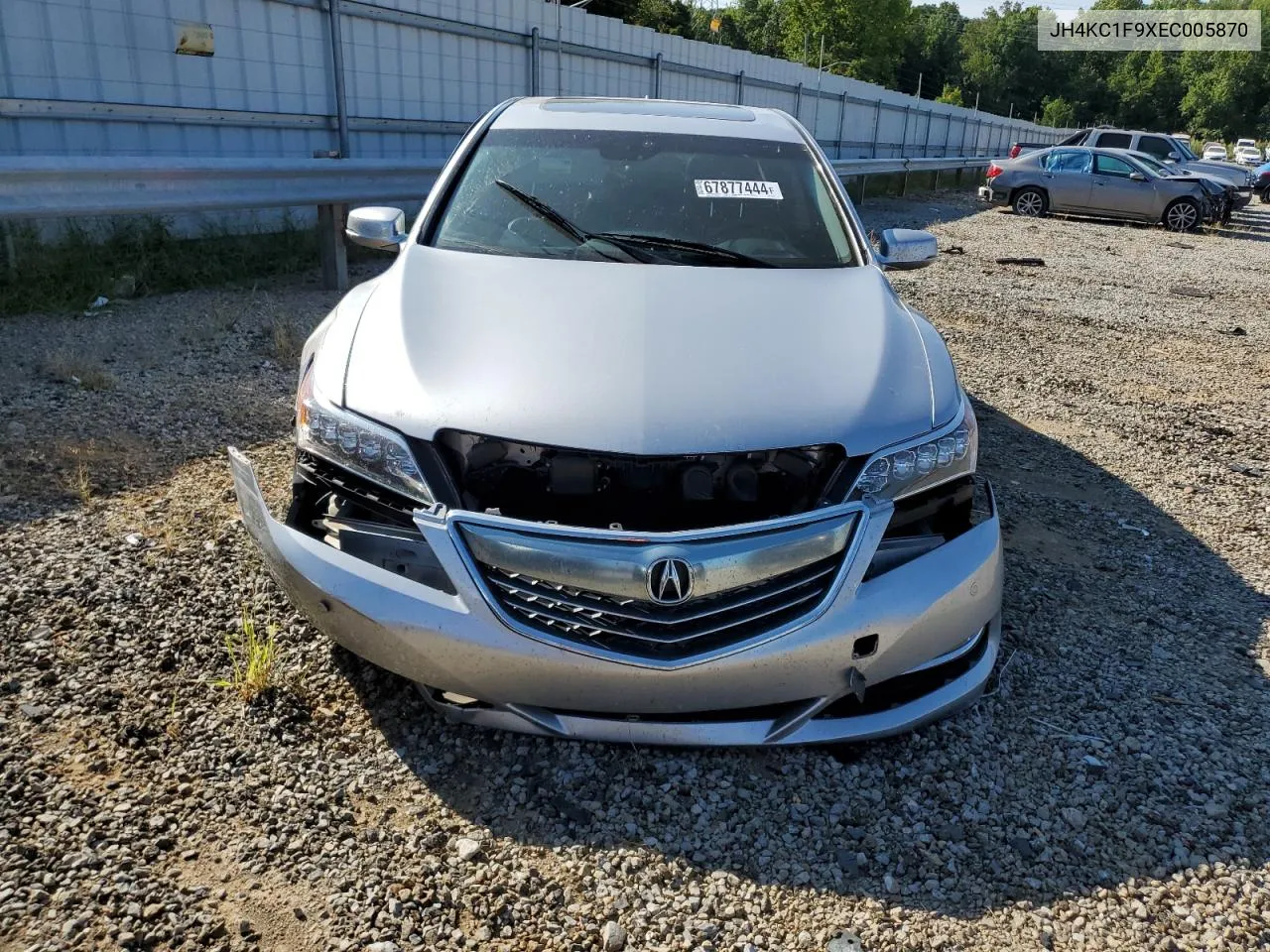 JH4KC1F9XEC005870 2014 Acura Rlx Advance