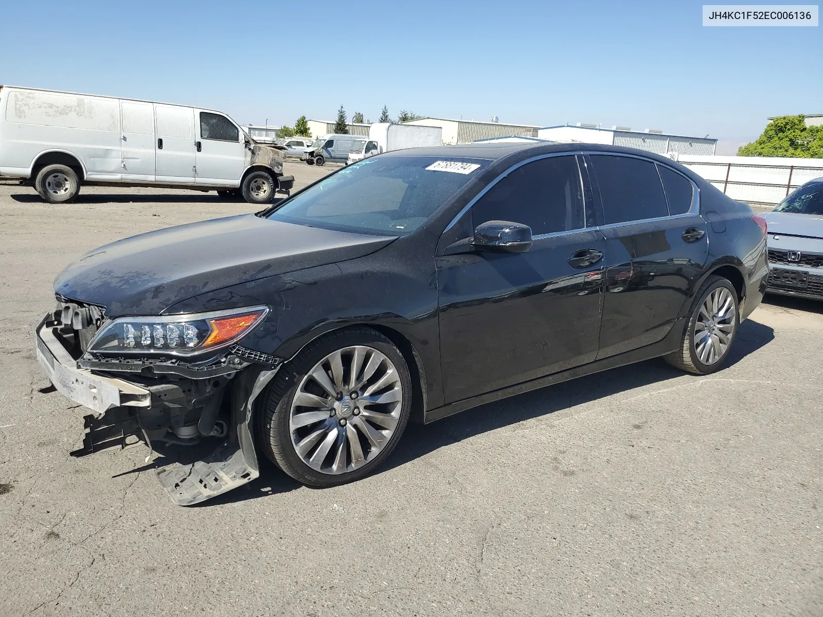 JH4KC1F52EC006136 2014 Acura Rlx Tech