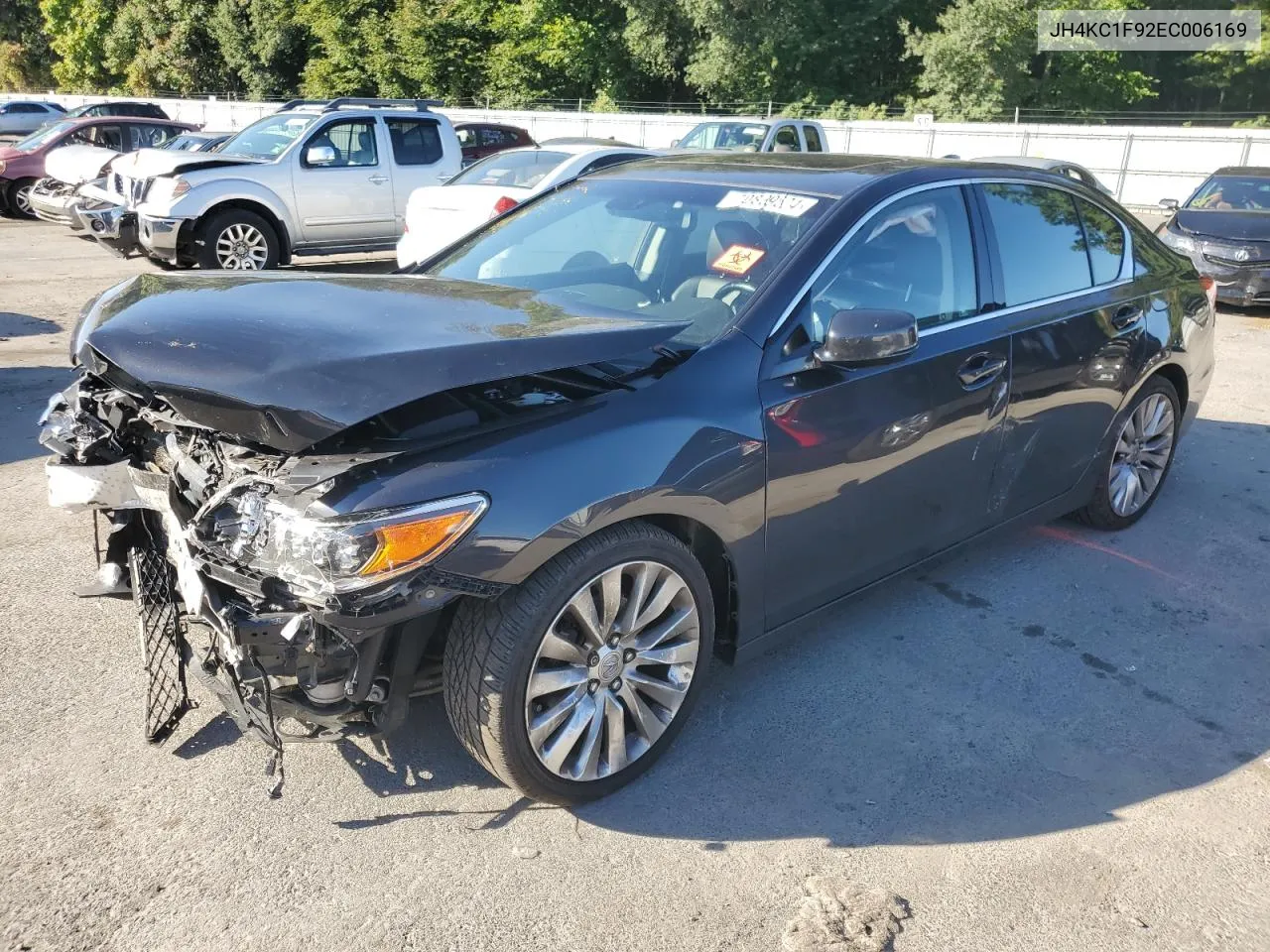 JH4KC1F92EC006169 2014 Acura Rlx Advance