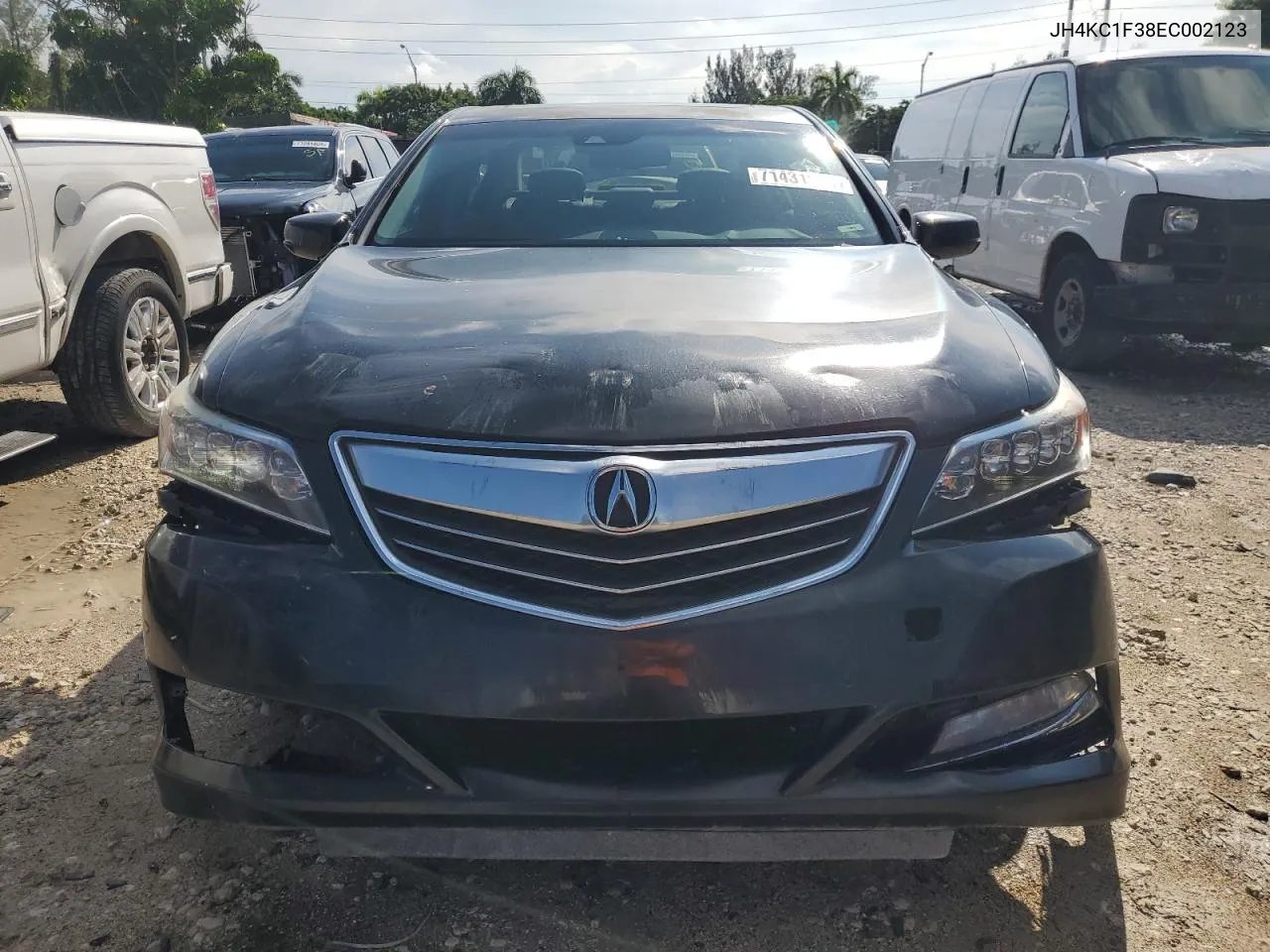 2014 Acura Rlx VIN: JH4KC1F38EC002123 Lot: 71431564