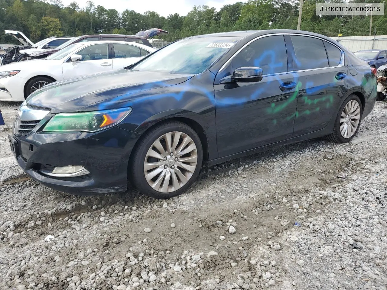 2014 Acura Rlx VIN: JH4KC1F36EC002315 Lot: 72633304