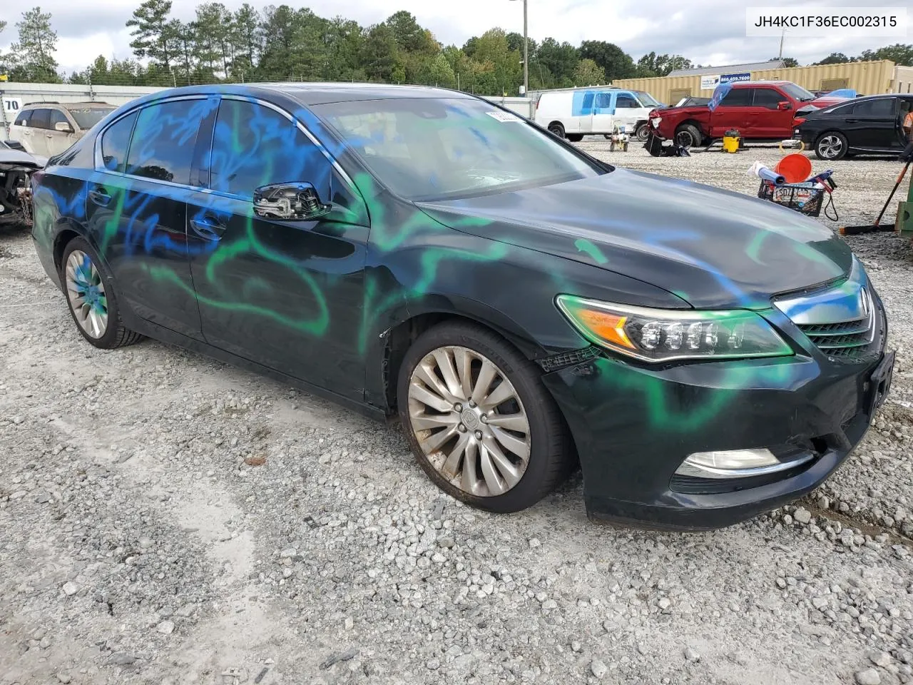 2014 Acura Rlx VIN: JH4KC1F36EC002315 Lot: 72633304