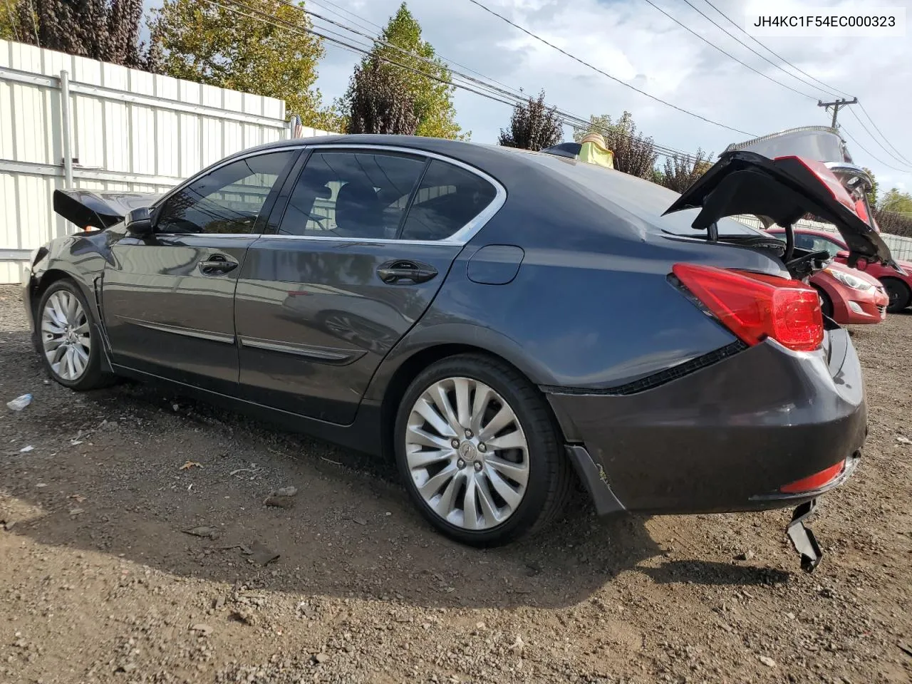 2014 Acura Rlx Tech VIN: JH4KC1F54EC000323 Lot: 72689144