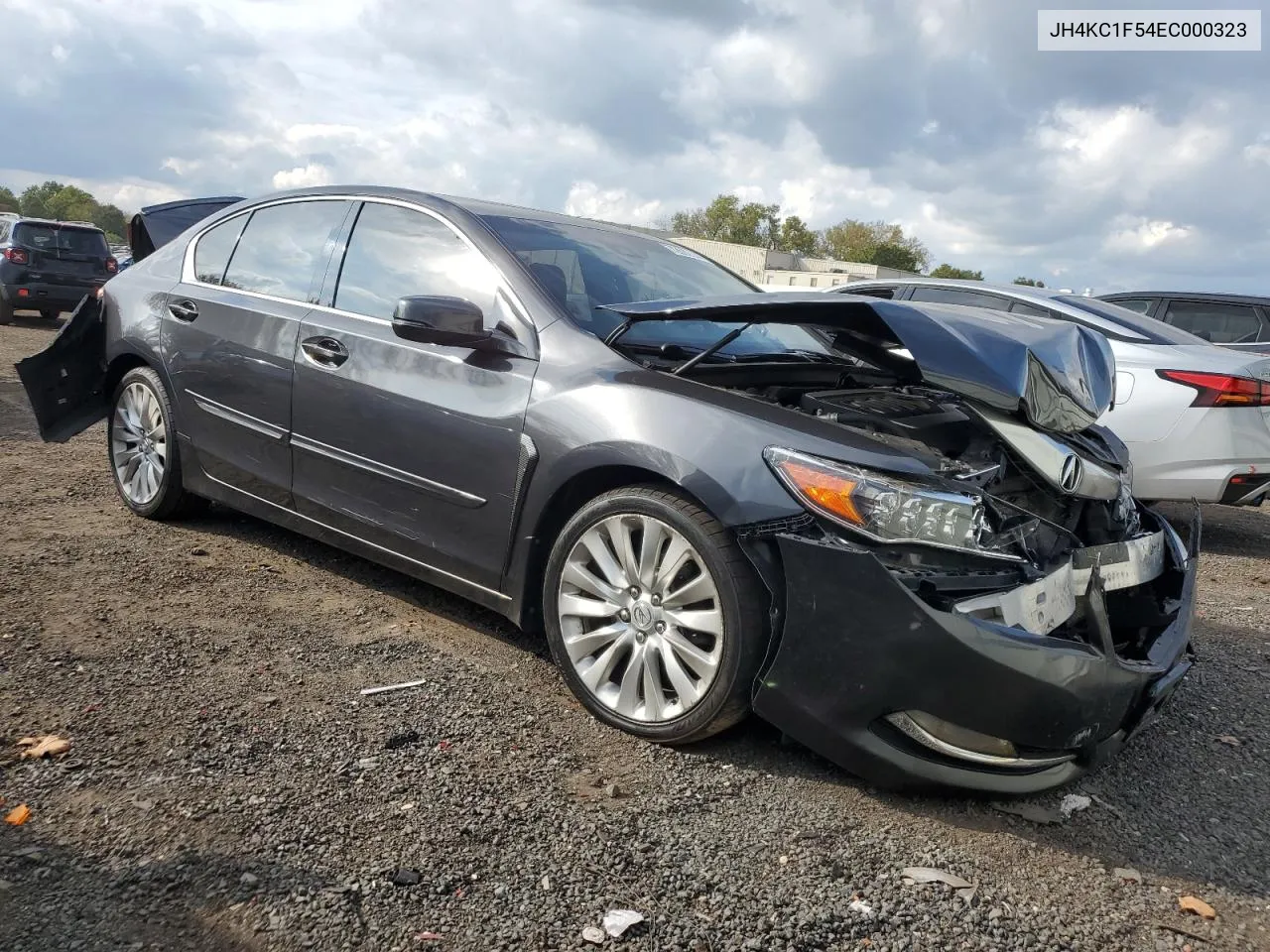 2014 Acura Rlx Tech VIN: JH4KC1F54EC000323 Lot: 72689144