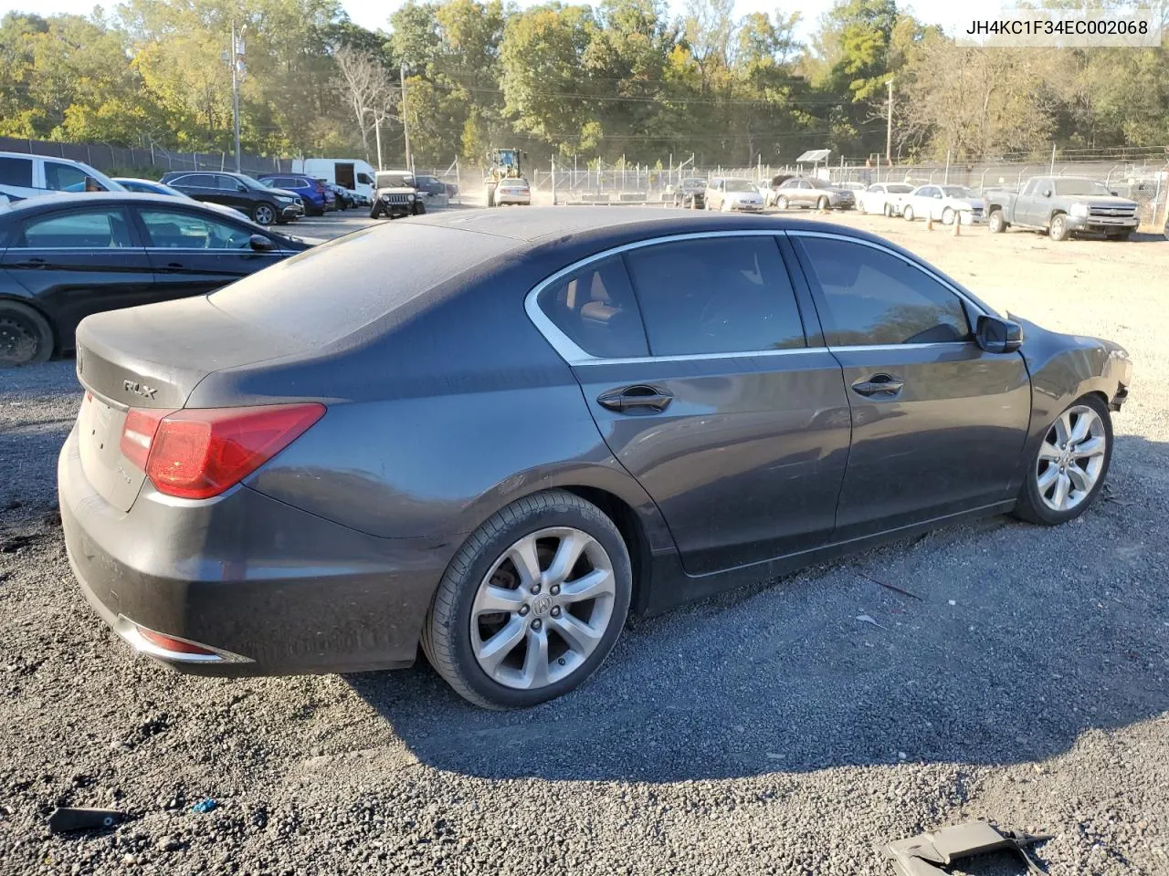 2014 Acura Rlx VIN: JH4KC1F34EC002068 Lot: 74564724