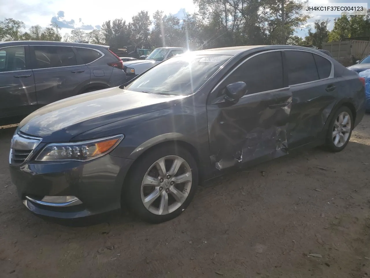 2014 Acura Rlx VIN: JH4KC1F37EC004123 Lot: 76392104