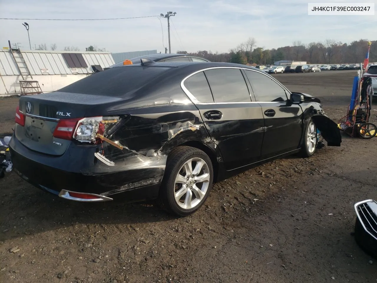 2014 Acura Rlx VIN: JH4KC1F39EC003247 Lot: 78535254