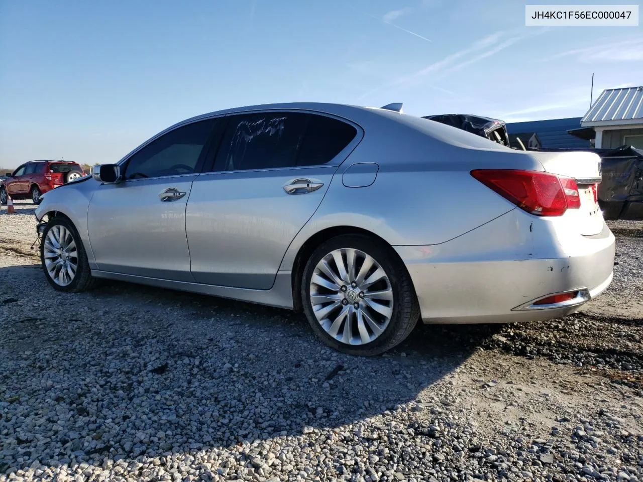 2014 Acura Rlx Tech VIN: JH4KC1F56EC000047 Lot: 79129384