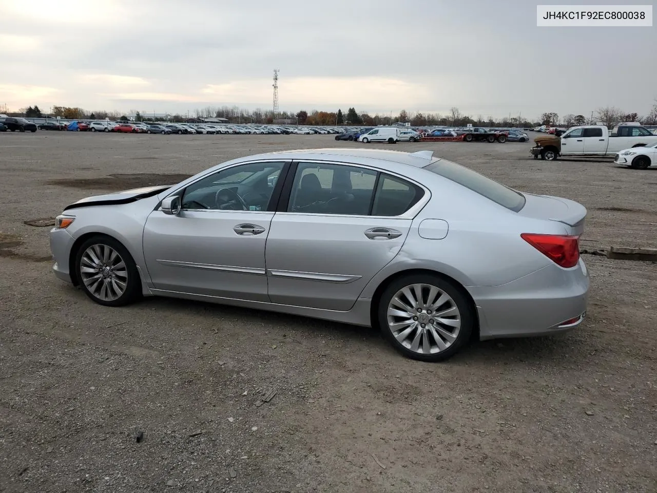 2014 Acura Rlx Advance VIN: JH4KC1F92EC800038 Lot: 79177824