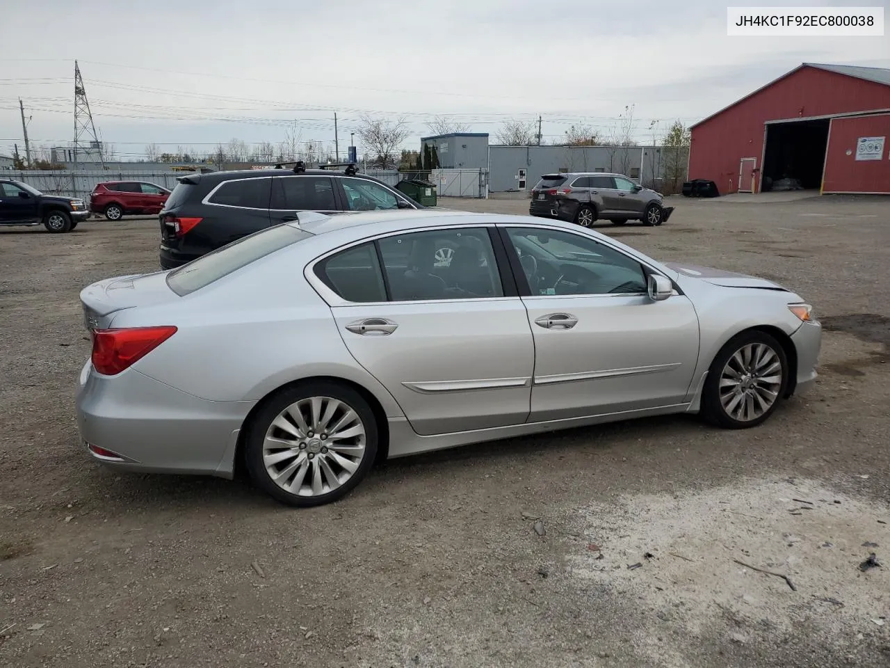 2014 Acura Rlx Advance VIN: JH4KC1F92EC800038 Lot: 79177824