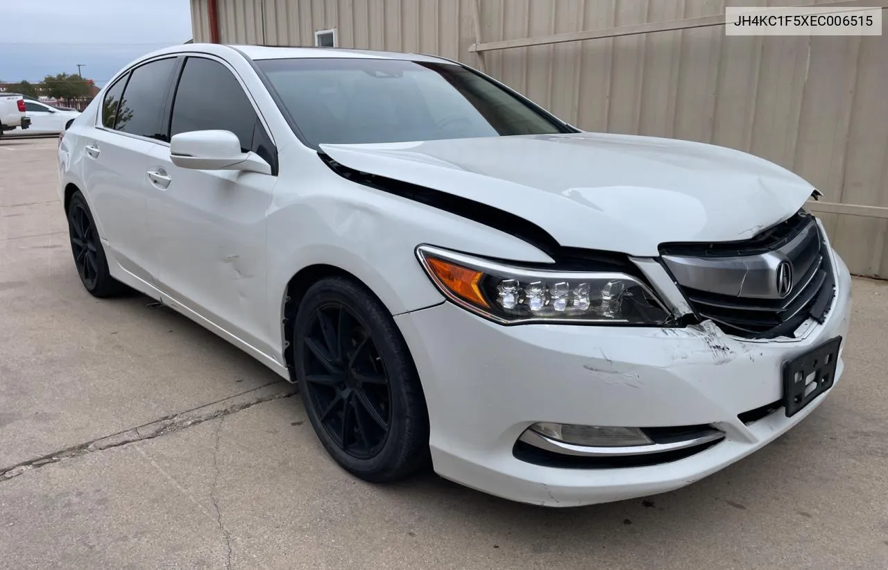 2014 Acura Rlx Tech VIN: JH4KC1F5XEC006515 Lot: 80141704