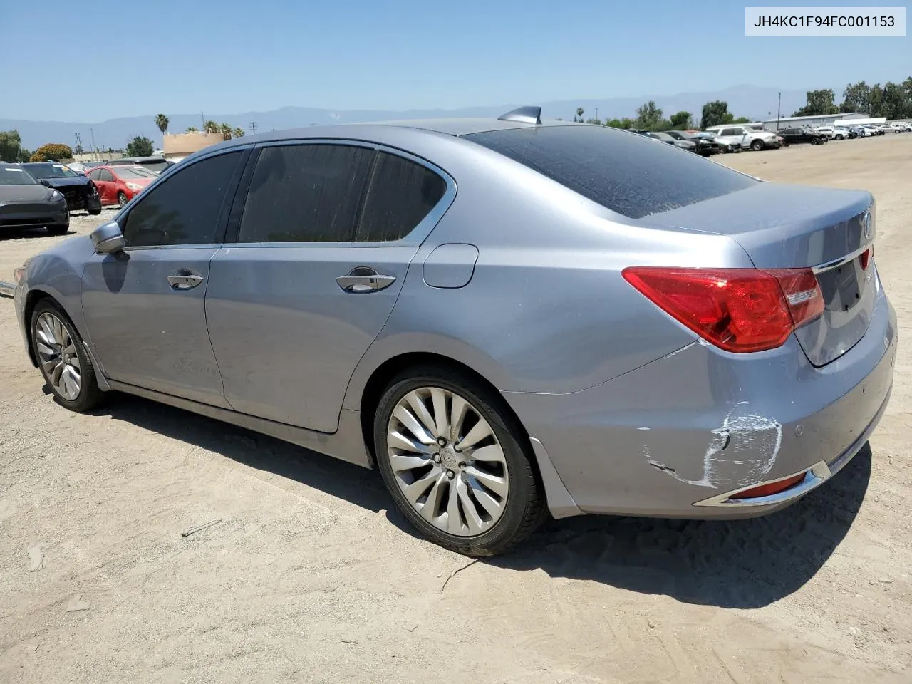 2015 Acura Rlx Advance VIN: JH4KC1F94FC001153 Lot: 58121394